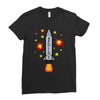 apollo 11 Ladies Fitted T-Shirt