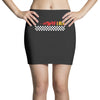 Fire White Mini Skirts