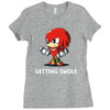 getting swole Ladies Fitted T-Shirt