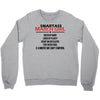 Smartass March Girl Crewneck Sweatshirt