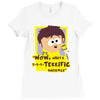 audience south park Ladies Fitted T-Shirt