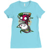 tacos and unicorns Ladies Fitted T-Shirt