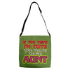 i'm cute see my ount Adjustable Strap Totes