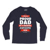 proud dad son Long Sleeve Shirts