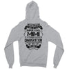 Super Cool Mimi Of A Freaking Awesome Daughter Zipper Hoodie