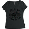 ride or die Women's Triblend Scoop T-shirt