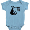 crazy cat lady Baby Bodysuit