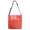 88 mph funny Adjustable Strap Totes