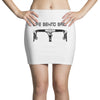 life behind bars bicycle Mini Skirts
