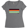 Italia 1990 Women's Triblend Scoop T-shirt