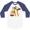 Calvin and hobbes 3/4 Sleeve Shirt