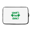 st patricks day Laptop sleeve