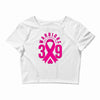 end breast cancer   39 warriors Crop Top