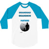 Granddad &amp; Grandson Fishing Partners For Life 3/4 Sleeve Shirt
