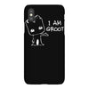 i am groot' guardians of the galaxy movie funny baby groot iPhoneX Case
