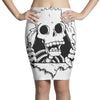 bart skull Pencil Skirts