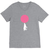 bubble moon V-Neck Tee