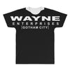 wayne enterprises, gotham city   batman bruce comic vintage movie tee All Over Men's T-shirt