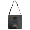 bat music Adjustable Strap Totes