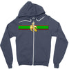 all around the world Zipper Hoodie
