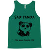 you make me a sad panda Tank Top