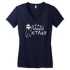 oppan gangnam style  funny Women's V-Neck T-Shirt