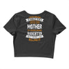 Super Cool Mother Of A Freaking Awesome Granddaughter Crop Top