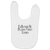 i'd rather be playing video games (2) Baby Bibs