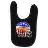 vote for pizza Baby Bibs