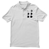 the phases of the moon of laika dog Polo Shirt