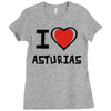 i love asturias Ladies Fitted T-Shirt