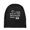 i come with music Baby Beanies