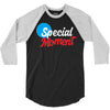 Text 3/4 Sleeve Shirt