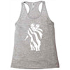 american flag soldier Racerback Tank