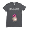Pregosaurus Girl Ladies Fitted T-Shirt