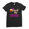 drink up witches Ladies Fitted T-Shirt
