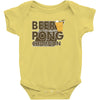 beer pong Baby Bodysuit