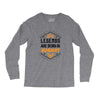 Legends Are Born In January Long Sleeve Shirts