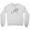 banksy fallen angel Crewneck Sweatshirt