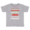 santa only comes once a year gramma is always here to cheer Toddler T-shirt