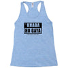 khada ho gaya Racerback Tank