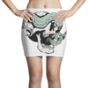 skull and tentacles Mini Skirts