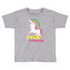 unicorn funny Toddler T-shirt