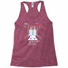 all play and no work Racerback Tank
