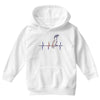 my heart beats for parrots Youth Hoodie