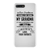 Dear Grandma, Love, Your Favorite iPhone 7 Plus Shell Case