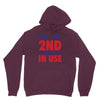 2nd amendment in use Hoodie