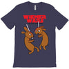 wiener wars dachshund dogs T-Shirt