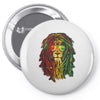 rasta lion Pin-back button