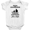 Papa And Grandson Fishing Partners For Life Infant Clothing